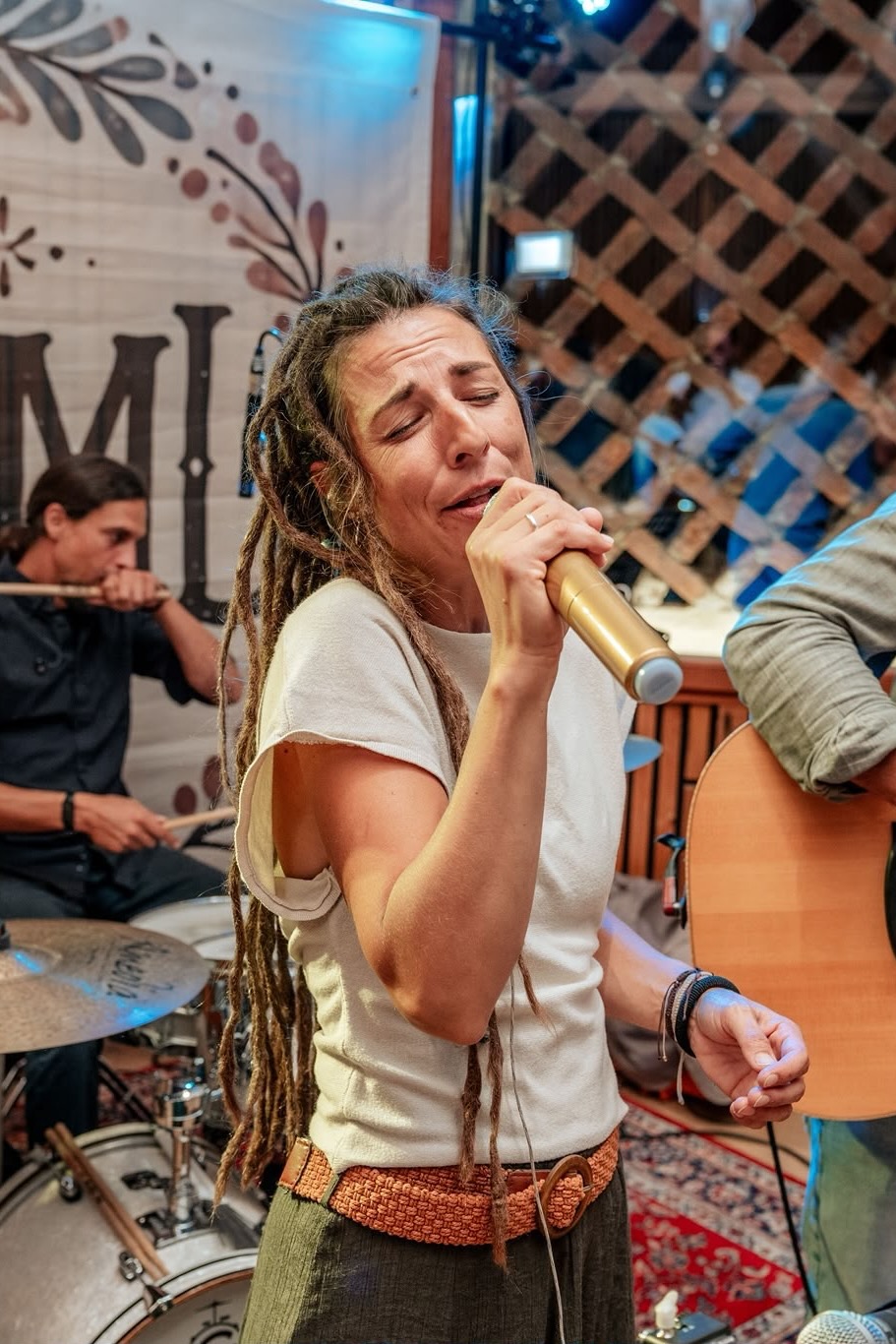 Marie Louise singt live mit JuML
